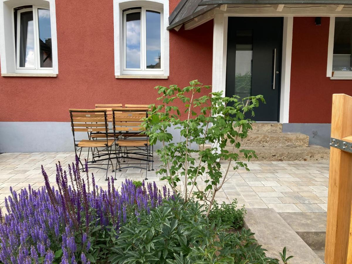 Ferienwohnung Rotes Haus Schnaittach Exteriör bild